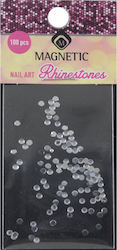 117716 Rhinstones Clear Medium 100pcs