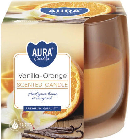 Bispol Aromatic Candle in Jar Orange 130g