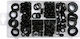 Awtools Rubber Grommets 180pcs Mix