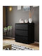 Juniper 3s Wooden Chest of Drawers with 3 Drawers Mauro 70x40x77cm