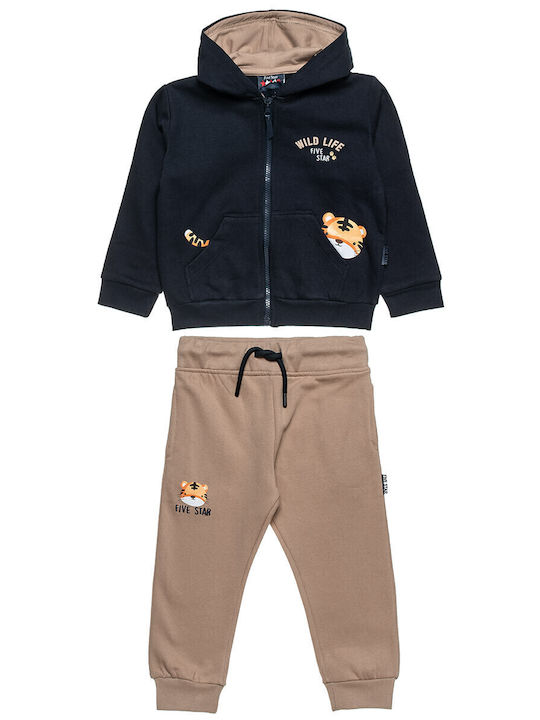 Set Trening pentru Copii Navy Blue 2 Bucăți Five Star
