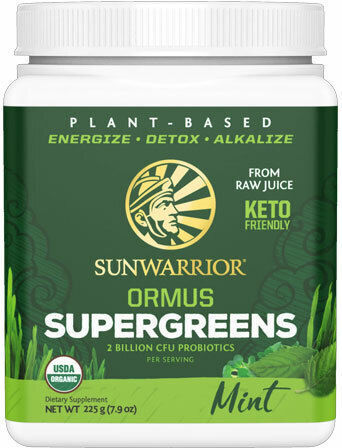 Sunwarrior Ormus Super Greens 225gr Menta