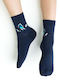 Steven Kindersocken Blue