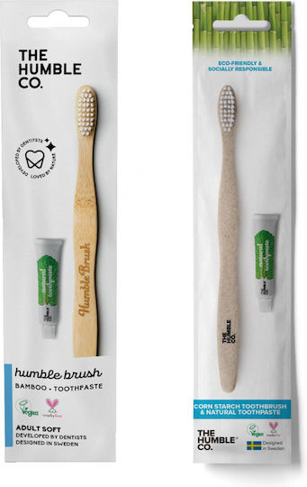 The Humble Co. Manual Toothbrush Soft White 1pcs