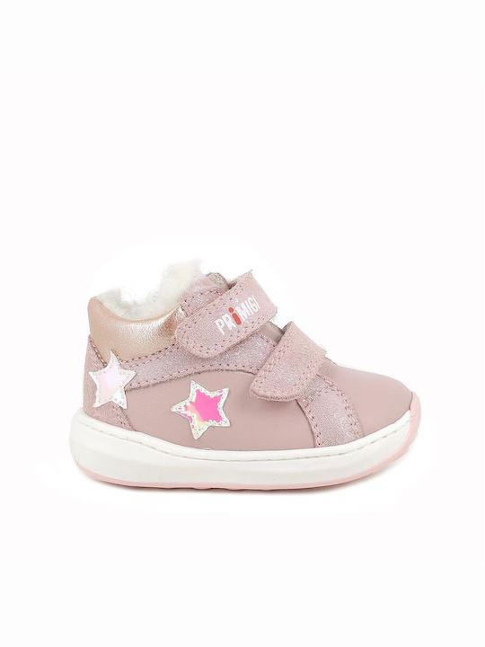 Primigi Kids Leather Boots Pink