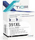 Tiom Ink Cartridge Hp 351xl Cb338ee 580 Pp Color