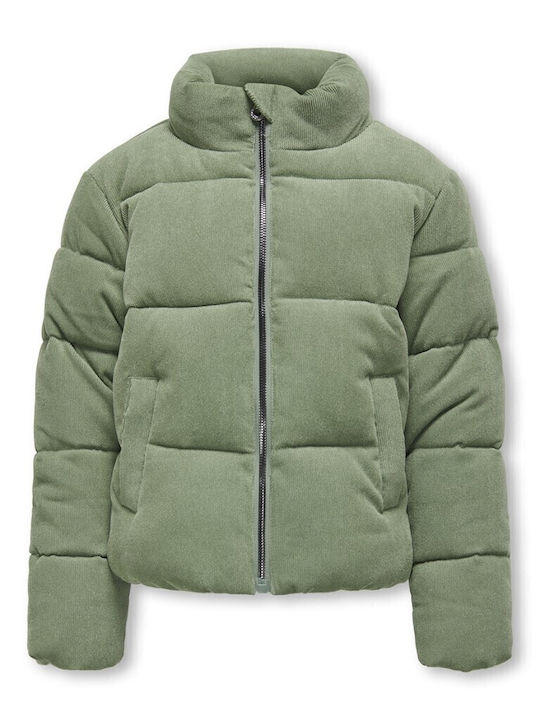 Kinder Steppjacke Khaki