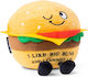 Punchkins Plüsch Hamburger "I Like Big Buns & I Cannot Lie" 18 cm