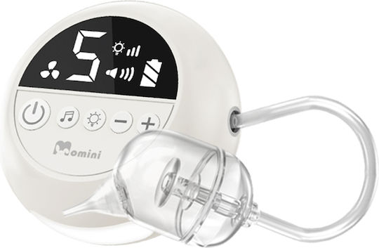 Momini Sniffley Aspirator Nazal Electric pentru Sugari Adjustable Intensity with Music and Light