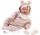 Llorens Juan Baby-Puppe Newborn Mädchen Lachen 44 cm