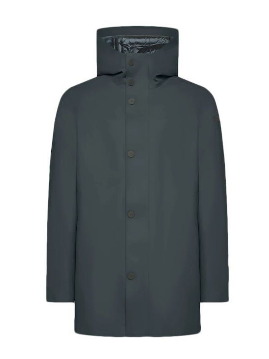 Winter Jacket Parka Windproof Blue