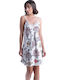 Rachel Winter Damen Nachthemd Soft Satin