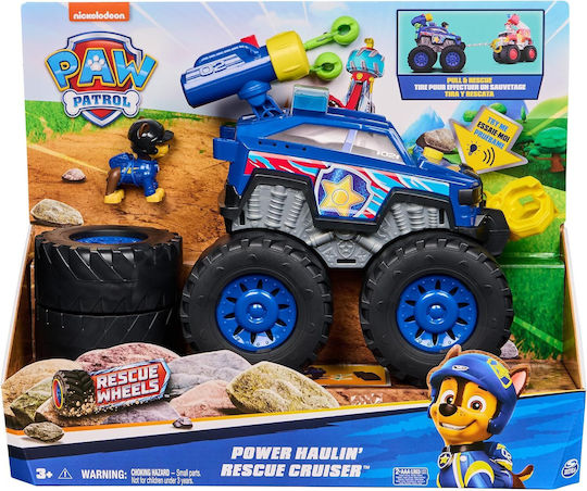 Spin Master Paw Patrol Power Haulin' Rescue Cruiser Αυτοκινητάκι για 3+ Ετών
