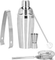 Cocktail Shaker Kit Bartenders 750ml Ki21 5 Pieces Cocktail Shaker Kit Bartenders 750ml Ki21 5 Pieces