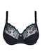 Velvet Blue Minimizer Σουτιέν χωρίς Ενίσχυση με Μπανέλες
