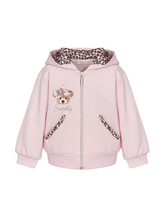 Balloon Chic Kids Cardigan Pink