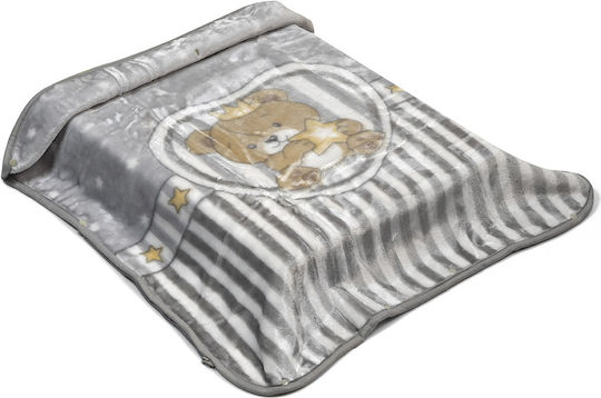Beauty Home Blanket Nursery Swaddling Blankets Art 5250 Gray Gray 80x90cm