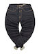 Pantalon De Blugi Elastic Cu Fit Slim Albastru Închis