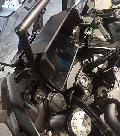 Moto Sliders Προστατευτικό Οργάνων Μοτοσυκλέτας Benelli TRK 702 / 702X 2023-2024 Μαύρο
