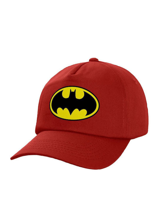 Koupakoupa Kids' Hat Jockey Fabric Batman Red