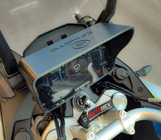Moto Sliders Motorcycle Instrument Protector CF Moto 800MT Sport / Touring 2022-2024 Black