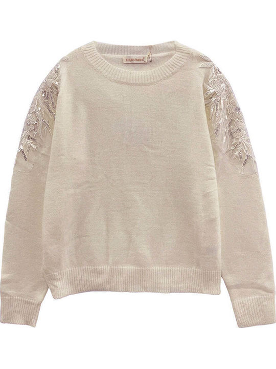 Damen Pullover Beige
