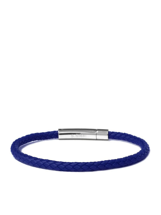 Borsari Men's Leather Bracelet