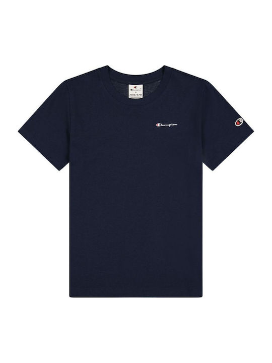 Champion Γυναικείο T-shirt Navy Μπλε