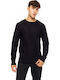 Langarm Pullover Schwarz