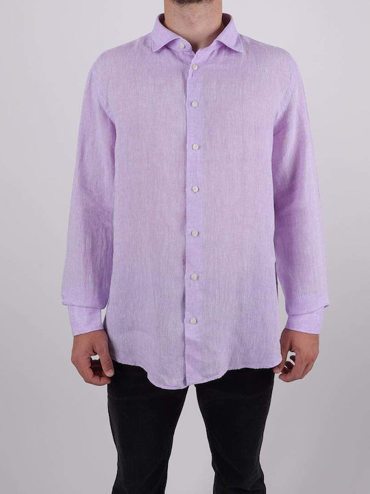 Bastoncino Men's Shirt Purple