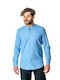 Bumbac Cămașă Light Blue