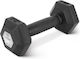AMILA Hexagon Rubber Dumbbell 1 x 2kg