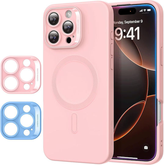 ESR Cloud Halolock Back Cover Σιλικόνης / Πλαστικό 1.2mm Ροζ (iPhone 16 Pro Max)