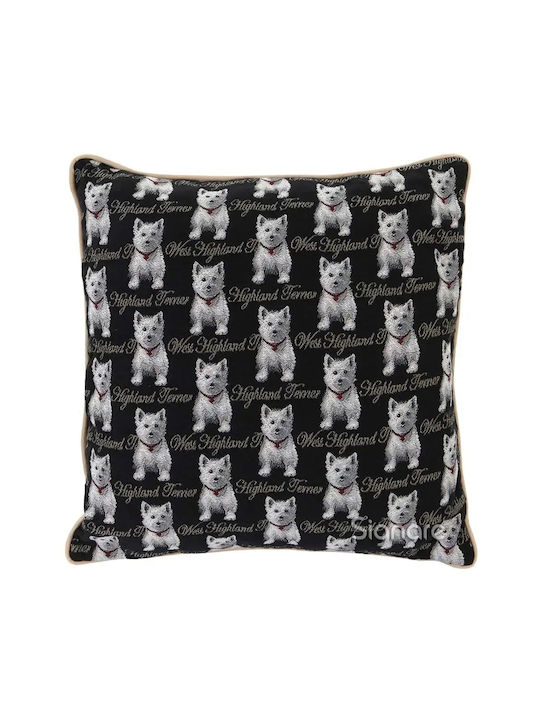 Signare Διακοσμητική Μαξιλαροθήκη 45x45cm – Westie