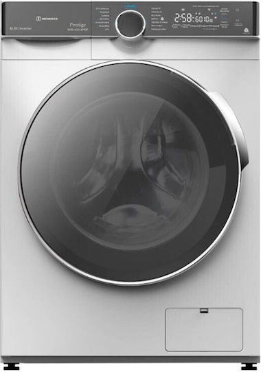Morris Waschmaschine 10kg mit Dampftechnologie 1400 Umdrehungen Wasser-Magie-Schlauch WIW-41014PGP