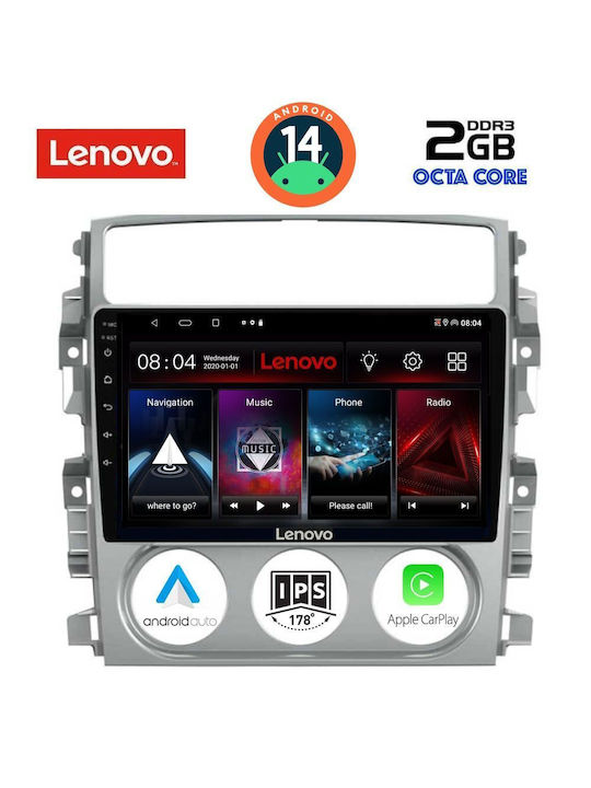 Lenovo Car Audio System for Suzuki Liana 2001-2007 (Bluetooth/USB/AUX/WiFi/GPS/Apple-Carplay/Android-Auto) with Touch Screen 9"