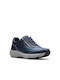 Clarks Damen Sneakers Navy Combi