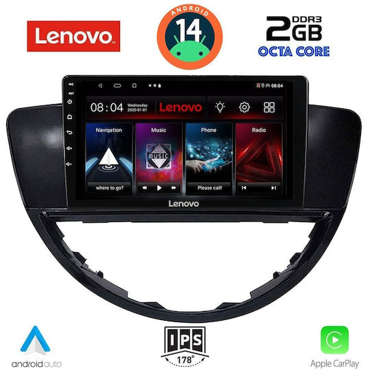 Lenovo Car Audio System for Subaru Tribeca 2007-2014 (Bluetooth/USB/AUX/WiFi/GPS/Apple-Carplay/Android-Auto) with Touch Screen 9"