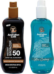 Australian Gold Spray Gel Bronzer Spf50 Plus Al...
