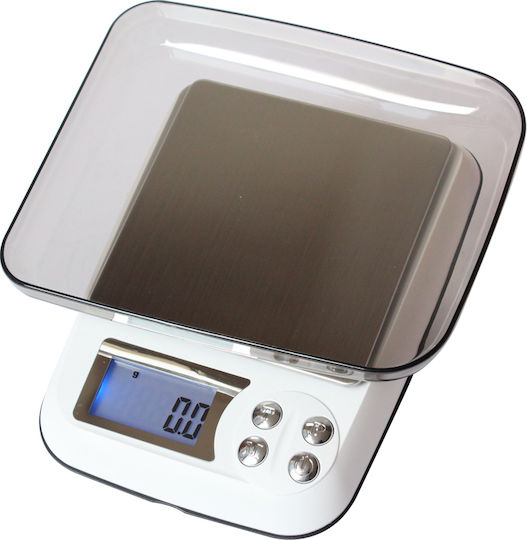 Electronic Precision Commercial Scale with Weighing Capacity of 0.5kg and Division 0.01gr