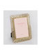 Estheti Home Resin Frame Gold Mesh 13x18cm 756-12022