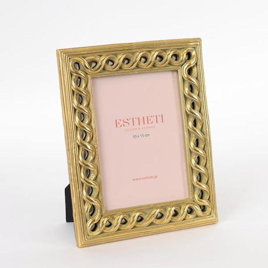 Estheti Home Frame Resin Gold Chain 10x15cm 16.9x2x22cm 756-12064