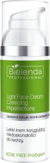 Bielenda Acne Free Pro Expert Light Ενυδατική & Συσφικτική Κρέμα Προσώπου κατά της Ακμής με Νιασιναμίδη 50ml