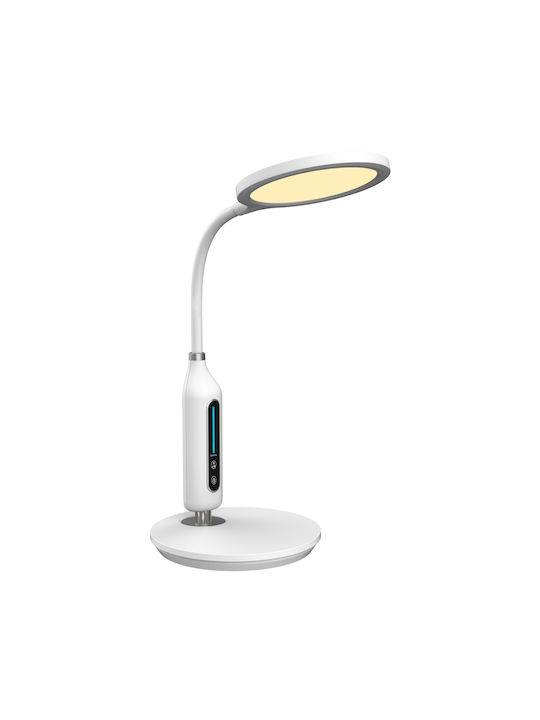 HomeMarkt LED Schreibtischlampe in Weiß Farbe