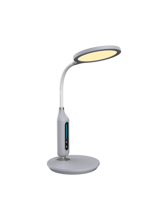 HomeMarkt LED Φωτιστικό Γραφείου σε Γκρι Χρώμα