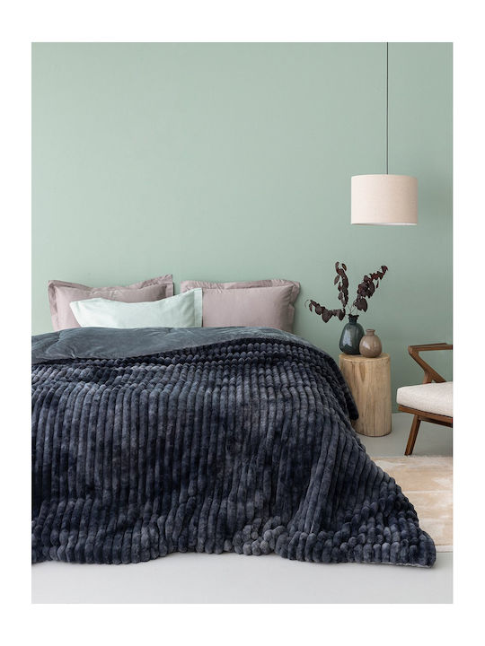 Palamaiki Duvet Cover Queen 220x240cm Tidi/2 Grey 840Gsm