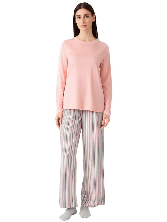 Minerva Winter Women's Pyjama Set Pink Sweet
