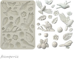 Καλούπι Σιλικόνης A5 15×21cm Stamperia Forest Bird