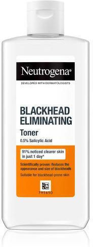 Neutrogena Blackhead Eliminating Toner Течен Тонизиране на Лице 200мл