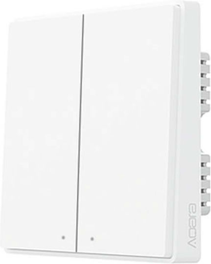 Aqara Recessed Wall Switch Lighting Two-Way with Frame White